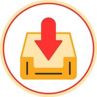 Inbox  Vector Icon Design