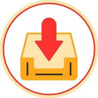 Inbox  Vector Icon Design