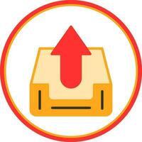Outbox  Vector Icon Design