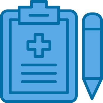 Medical Record  Vector Icon Design