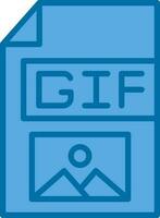 gif vector icono diseño