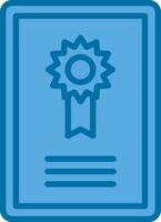 Certificate  Vector Icon Design