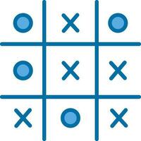 Tic Tac Toe  Vector Icon Design