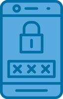 Password  Vector Icon Design