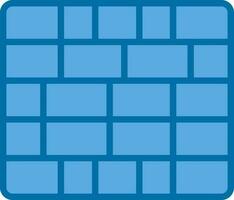 Brickwall  Vector Icon Design