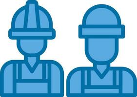 Workers  Vector Icon Design