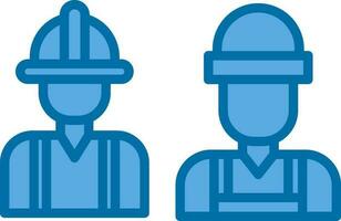 Workers  Vector Icon Design