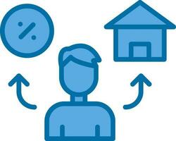 Mortgage Vector Icon Design