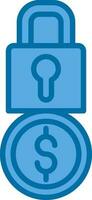 Locked Vector Icon Design