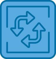 Loop Vector Icon Design