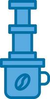 Aeropress Vector Icon Design