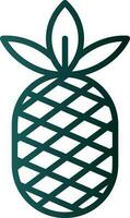 Pineapple Vector Icon Design