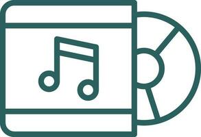 Cd Player  Vector Icon Design