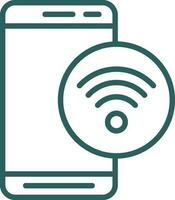 Wifi  Vector Icon Design