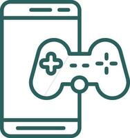 Mobile Game  Vector Icon Design