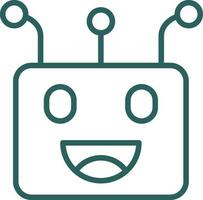 Robot  Vector Icon Design