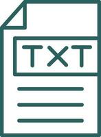 Txt  Vector Icon Design