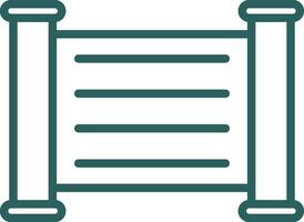 Scroll  Vector Icon Design
