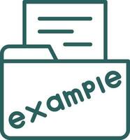 Example  Vector Icon Design