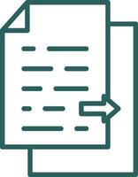 Document  Vector Icon Design