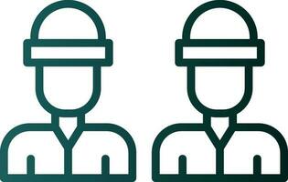 Workers  Vector Icon Design