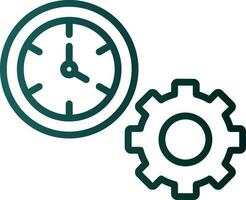 Time  Vector Icon Design