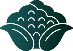 Cauliflower Vector Icon Design