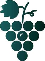 Grapes Vector Icon Design