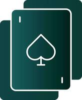 Playing Card  Vector Icon Design