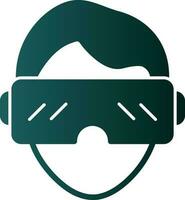 Virtual Reality  Vector Icon Design