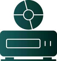 Dvd Player  Vector Icon Design