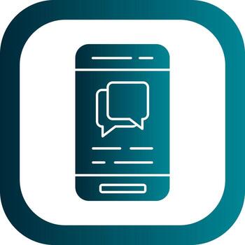 Message  Vector Icon Design