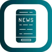 News  Vector Icon Design