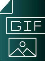 gif vector icono diseño