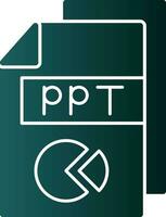 Ppt  Vector Icon Design