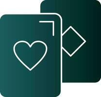 Card Game  Vector Icon Design