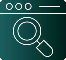 Search  Vector Icon Design
