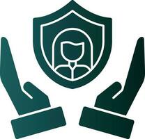 Personal Security Vector Icon Design