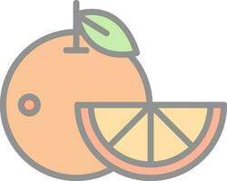 Orange Vector Icon Design