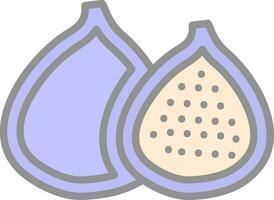 Fig Vector Icon Design