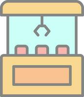 Claw Machine  Vector Icon Design