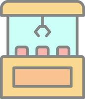 Claw Machine  Vector Icon Design