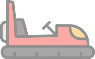 Bumper Car  Vector Icon Design