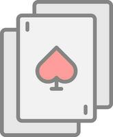 Playing Card  Vector Icon Design