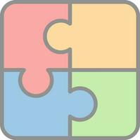 Puzzle  Vector Icon Design