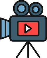 Video Film  Vector Icon Design