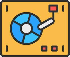 Turntable  Vector Icon Design