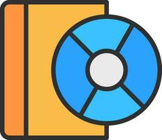 Compact Disk  Vector Icon Design