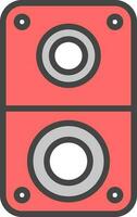 Speaker  Vector Icon Design