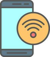 Wifi  Vector Icon Design